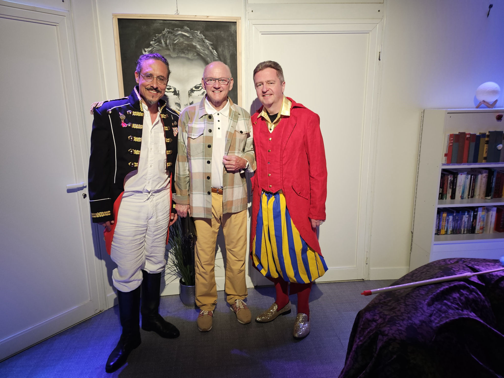 Bild Rolf Knie im Fabriktheater Schwanden