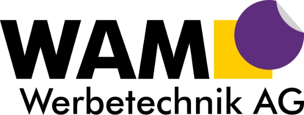 Logo WAM Werbetechnik AG